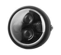 SANCAK Faros De Motocicleta Para Sportster Para Bobber Para Iron 883 6,5 "faro LED Para Motocicleta Bombilla De Faro Alto Bajo DRL Con Anillo Ángel