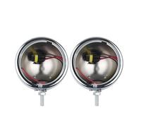 SANCAK Faros De Motocicleta Para Touring Para Electra Para Glide 4-1/2 "4,5 Pulgadas LED Auxiliar Luz Antiniebla Que Pasa Lámpara Soporte Montaje Anillo Carcasa(Only Chrome Bracket)