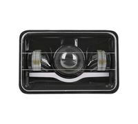 SANCAK Faros Delanteros Para Camioneta Para Chevrolet S10 Para Blazer Para Camaro Cavalier El Camino Monte Carlo H4656 H4651 H6545 H4666 Faro LED De 4x6 Pulgadas(Black 1 PCS)
