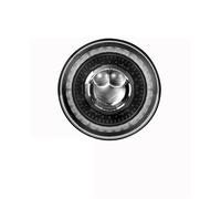 SANCAK Faros Delanteros Para Land Para Rover Para Defender 90 1997 Coche Led 7 Pulgadas Faro DRL H4 Hi-Lo Con Halo Angel Eyes(1pc Black)