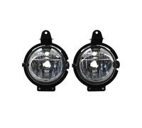 SANCAK Para Cooper R56 R57 Para Clubman R55 R58 R59 2x Luz Antiniebla Delantera Lámpara Diurna Sin Bombillas Parachoques Cove Antiniebla Delantero(2PCS White)