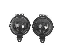 SANCAK Para Cooper R56 R57 Para Clubman R55 R58 R59 2x Luz Antiniebla Delantera Lámpara Diurna Sin Bombillas Parachoques Cove Antiniebla Delantero(2PCS Black)