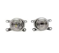 SANCAK Para Toyota Para Hilux Para Revo 20-22 Parachoques Delantero Cubierta Luz Antiniebla Marcos Parrilla Cubiertas Cable Bisel Foglight LED Antiniebla Delantero(Only white fog lamp)