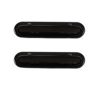 SANCAK Tercera Tercera Luz De Freno 1 Juego Lámpara Luz Freno LED Coche Para Suzuki Para Jimny JB64 JB74 2019-2020 Centro Trasero Alto Nivel Tercero(BLACK lens)