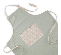 Sancarlos - Delantal de Cocina Noma Reciclado con Bolsillo, Color Verde, Material Algodón, Talla única