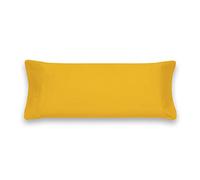 Sancarlos - Funda Almohada Combicolor, Color Mostaza, 100% Algodón percal, Almohada Cama de 105 (45x125)