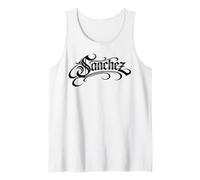 Sánchez Apellido Familia Orgullo Herencia Apellido Latino Love Camiseta sin Mangas