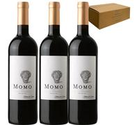 Sánchez Romate - Momo Crianza Ribera del Duero | Tinto Tempranillo-Merlot-Cab Sauv | 12 meses barrica francés y americano | Intensidad frutal | Equilibrado y estructurado - 3 Botellas 75cl