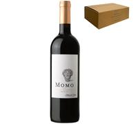 Sánchez Romate - Momo Crianza Ribera del Duero | Tinto Tempranillo-Merlot-Cab Sauv | 12 meses barrica francés y americano | Intensidad frutal | Equilibrado y estructurado 1 Botella 75cl