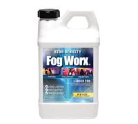 Sanco Industries Fogworx Extrema Alta Densidad Jugo Niebla - Larga duración, de Alto Rendimiento, a Base de Agua máquina de la Niebla de líquido - Medio galón, 64 oz HD Medio galón