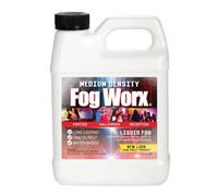 Sanco Industries Fogworx Fog Juice - 1 líquido de niebla orgánico inodoro (32 onzas) - Densidad media, alto rendimiento, líquido de máquina de niebla de larga duración para máquinas de 400 W a 1500 W