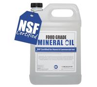 Sanco Industries Prima de 100% puro de grado alimenticio aceite mineral usp, 1 galón, alimentación carnicero seguridad bloque y aceite de corte junta, nsf material certificado