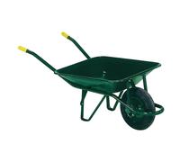 SANCO STORE - WOLFPACK LINEA PROFESIONAL Carretilla Obra Verde Metálica Desmontada