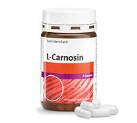 Sanct Bernhard L-Carnosine Cápsulas | Vegano | 500 mg | De los aminoácidos alanina e histidina | 60 cápsulas