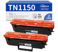 SANCTink TN-1150 TN1150 - Cartucho de tóner Compatible (Paquete de 2) | Reemplazo para Brother TN-1150 TN1150 para impresora Brother HL-L1240W HL-1242W HL-1242WXL DCP-L1640W DCP-L1642W DCP-L1660W
