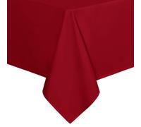 sancua Mantel rectangular 90 x 156 pulgadas Mantel de poliιster lavable a prueba de derrames resistente al agua, mantel decorativo de tela pa