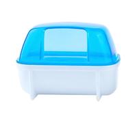 Sand Bath Container - Hamster Bathtub | Hamster Sand Litter Box | Chinchilla Dust Bath House | Detachable Hamster Bath Sand Bath Box | Sand Bath For Hamsters, Gerbils, Mice