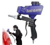 Sand Blasting Machine - Lightweight Abrasive Sand Blasting Machine - Long-lasting Handheld Sandblasting Equipment Rust Remover For Metal Paint Restoration Furniture Varnish Work Industries