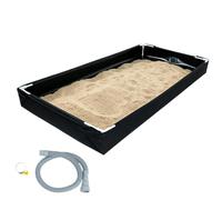 Sand Box For Kids Outdoor Water Play with Detachable Drain Pipe