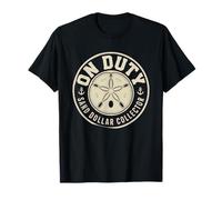 Sand Dollar Coleccionista De Conchas Peinadora Playa Camiseta