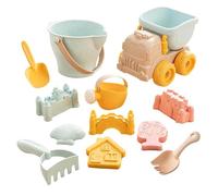 Sand Play Set, Kids Beach Kit, Portable Shovel Bucket, Castle Building Toys, Fun Outdoor Supplies, Top Usage Accessory for Backyard Playground Lake Shore River Bank Park Daycare Summer Activity Usage