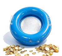 Sand Shell Sifter, Floating Inflatable Beach Seashell Tool, Compact Metal Detecting Device, Reusable Vacation Kit, Portable Outdoor Accessory, for Boys Girls Preschoolers Kindergarten Summer Backyard
