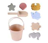 Sand Toy Set - 8PCS Sand Bucket Set Funny & Summer Party Playsets