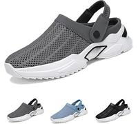Sanda ortopédica de Verano ahuecada for Hombres, 2024 nuevos Zapatos Transpirables de Malla Sandalias for Hombres, Zapatillas de casa for Caminar con Soporte for el Arco