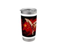 Sanda Side Kick Boxeo Chino Vaso térmico de acero inoxidable de doble pared