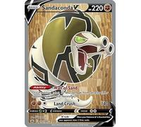 Sandaconda V - 175/198 - Arte completo ultra raro - Espada y escudo - Reinado escalofriante