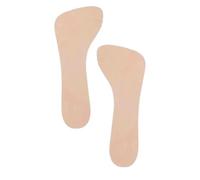 Sandal Cushion Pads - 3/4 Invisible PU Fabric Women Insoles, Moisture Wicking Anti Slip Adhesive Backing | Commuting Walking Standing Dance Travel Shopping Dress Shoes Flats Boots Comfort