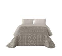 Sandal - edredón nórdico estampado - acolchado de gran confort y extrasuave - gramaje 300 gramos con tacto pluma - cama 135 - nauek linen
