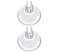 Sandal Toe Protector - Clear Reusable Silicone Thong Sandal Toe Cushion| Non-Slip Sandals Toes Protector for Men Women Home Beach Vacation Shopping Walking, 2 Pack Anti-Abrasion Flip-Flop Toes Covers