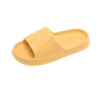 Sandale Randonnee Femme Sandalias Mujer Verano Cómodas, Mulas de Cuero Vintage, Plataforma, Cuentos, Zapatillas Prima Ortopédicas, Zapatillas De Playa De Verano Talla Zapato Mujer Verano, amarillo, 36
