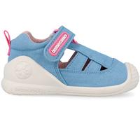 Biomecanics Sandalia Básica para niña 262179 Biogateo Lona de la talla 21 en color JEANS_A371