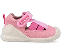 Biomecanics Sandalia Básica para niña 262179 Biogateo Lona de la talla 23 en color ROSA_D032