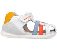 Sandalia Básica para niño BIOMECANICS 262150 Fénix BLANCO_AZUL_E057 22