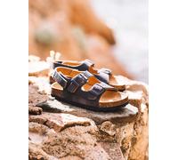 Sandalia BIO para niños en serraje | ELLIOT-QT 30 MARINO