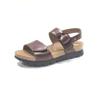 Sandalia Casual de Piel, con Plataforma - Sara Clay B1 para: Mujer Color: Cuero Talla: 41