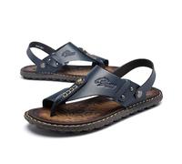 Sandalia Correctora De Dedos Para Hombre, Sandalia Correctora De Juanetes Sin Cordones Para Vacaciones En La Playa Cómoda De Verano Para Hombre, Transpirables Antideslizantes (Color : Blue, Size : 4