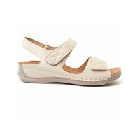 Sandalia De Cuña Para Mujer. Montevita Colina 91065 Beige