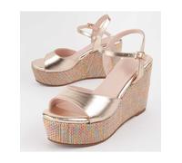 Sandalia De Cuña Para Mujer. Montevita Salia12 103015