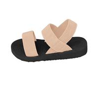 Sandalia De Cuna Para Mujer Sandalias CóModas Plataforma Elegantes Y Bonitas Pantuflas Antideslizantes Zapatos Playa Casual Vintage Vacaciones CuñAs