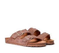 Sandalia de Hombre con Hebillas - Ger-QT - Taupe, 41 EU