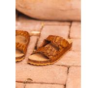 Sandalia de mujer con hebillas tipo BIO | GUAM-TE 42 CUERO