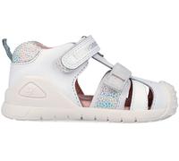 Sandalia de niña BIOMECANICS 262111 Urban Biogateo Casual BLANCO_PLATA_B313 23