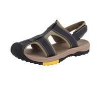 Sandalia de senderismo para playa, amortiguación, cómoda, para senderismo, para exteriores, de piel, para el tiempo libre, para senderismo, deporte, exterior, playa, agua, pescador, sandalias ligeras