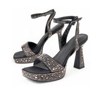 Sandalia De Tacón Para Mujer. Montevita Birella 100989