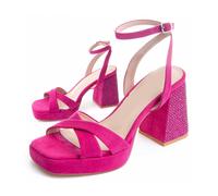 Sandalia De Tacón Para Mujer. Montevita Festsand3 88517