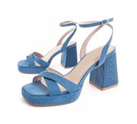 Sandalia De Tacón Para Mujer. Montevita Festsand3 88518